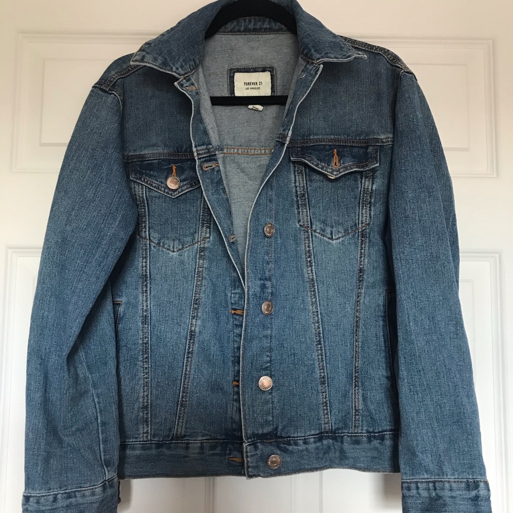 Forever 21 jean jacket sz S